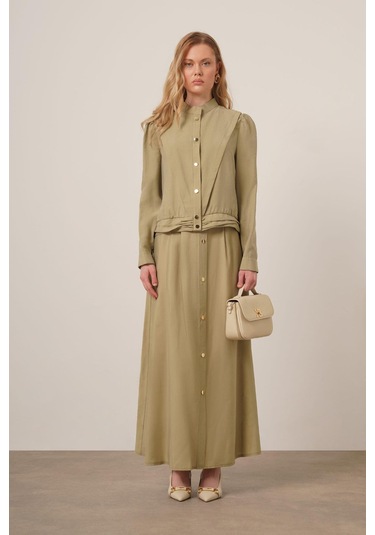 Ftz Women Kadın Modal Etekli Takım Çağla 31174 Çağla