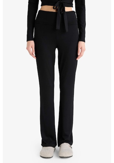 Defacto İspanyol Paça Tayt Pantolon-fall İn Love Loungewear G0007ax25wnbk81 SiYAH