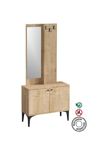 Decormet Lasha Vestiyer Safir Meşe -dec-20075 Çok Renkli