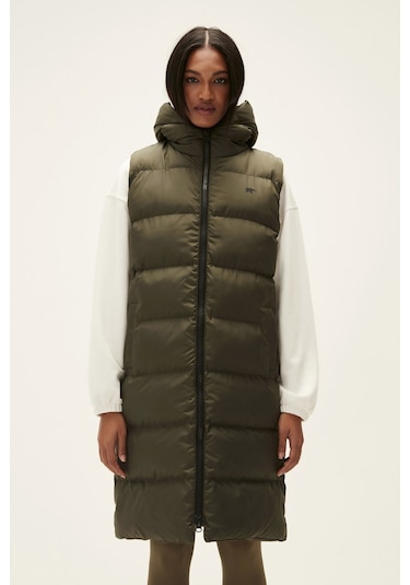 Bad Bear Wayfarer Vest Haki Yeşil Kadın Puffer Yelek-haki Haki
