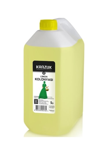 Kanzuk 60 Derece Limon Kolonyası Bidon 5 L