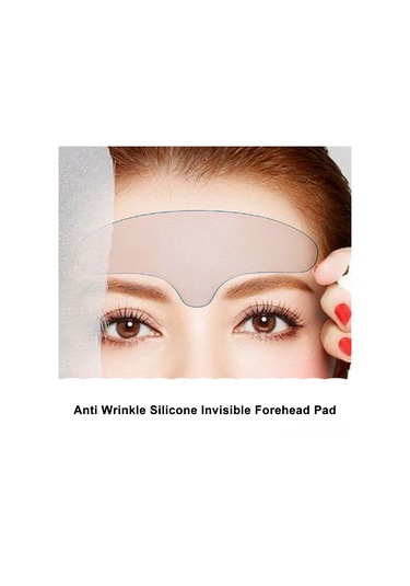 Qingmipy Yeniden Kullanılabilir Silikon Yüz Maskesi Seti - Alın, Göz Ve Nazolabial Kırışıklıklar İçin