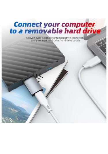 Type C To Micro B Usb Çevirici Dönüştürücü Adaptör Bağlantı Apara