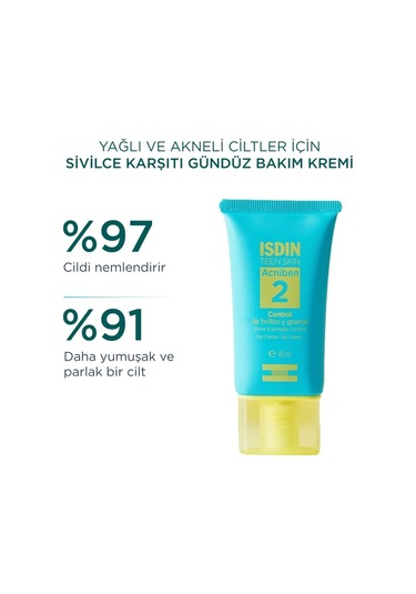 Acnıben S.Hine &.N. & Pimples Control Gel Cream Anti Ahine &Ibhine & Cream 40 ML