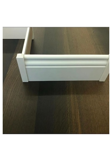 5 Adet Pvc Süpürgelik Kubbe Köşe Aparatı 10.5 Cm