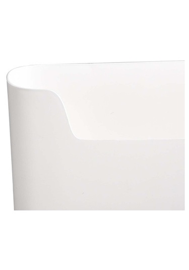 Suntek Duvara Monte Organizatör Kutusu Depolama Banyo Rafı Beyaz