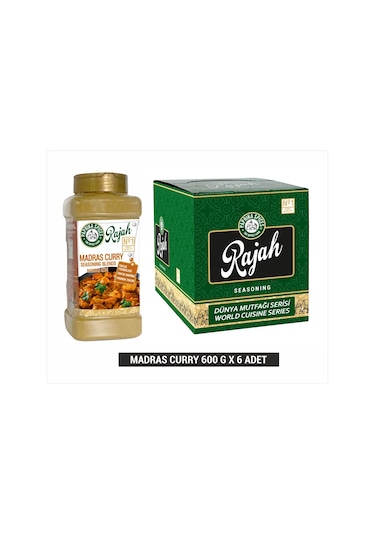 Paprika Spices Madras Köri 6 x 600 G