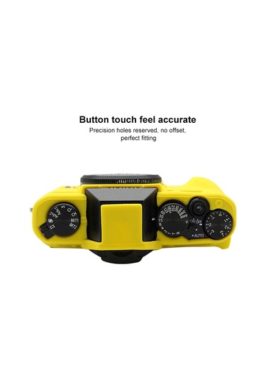 Puluz Soft Silicone Protective Case For Fujıfılm X-t20 Yellow