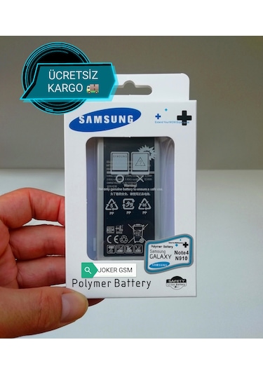 Samsung Uyumlu Galaxy Not 4 Note 4 Batarya Pil Nfc 3220Mah