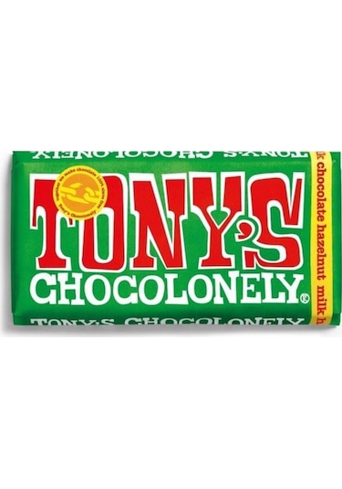 Tony's Chocolonely Fındıklı Sütlü Çikolata 180 G