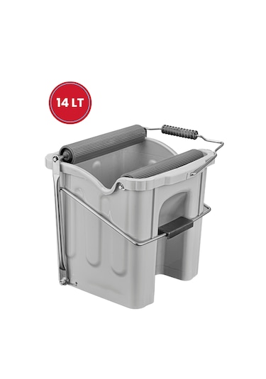 Flora 060 Buldozer Temizlik Kovası Gri 14 L