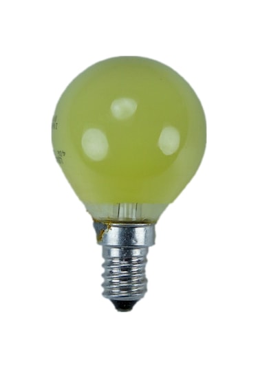 Leuci 40W 230V E14 3000K Sarı Cam Halojen Top Ampul