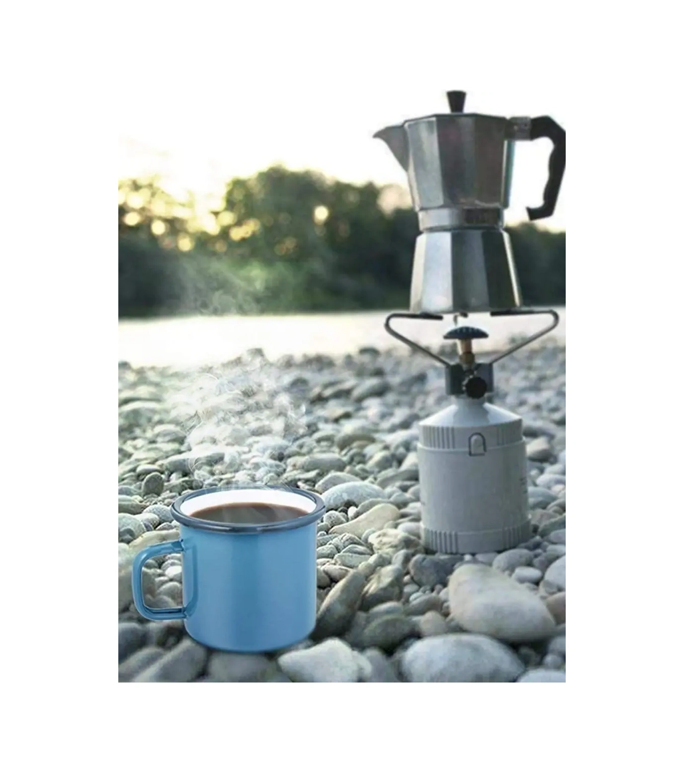 Haware Emaye 4 Fincan Seti 53843636 Mavi