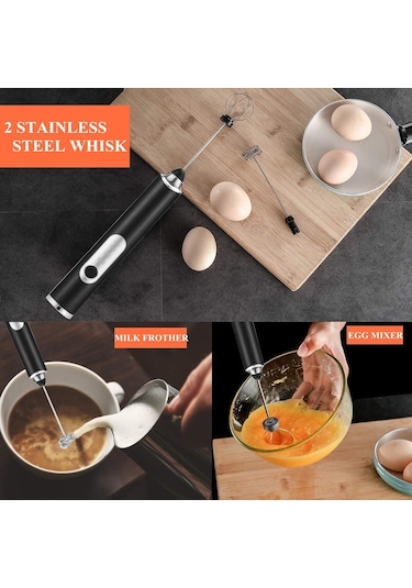 Jms Elektrikli Süt Köpürtücü Usb Şarj Edilebilir