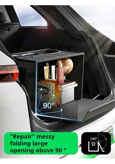 Araba Eldiven Bölmesi, Araba Organizatör, Araba Katlanabilir Açık Bej