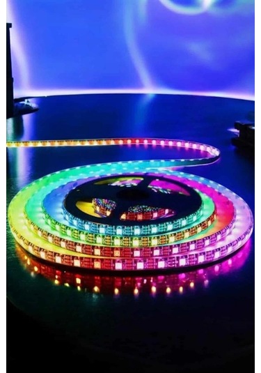 Bfs Smart Şerit Led Tv Arkası Renkli Kumandalı 10 Metre Çok Renkli