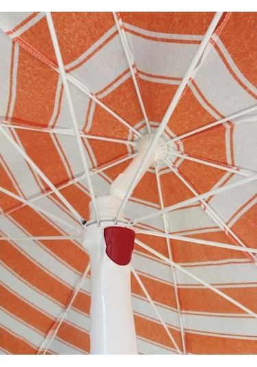 Sumedecor&Design Yüksek Kalite 10 Telli Eğilebilir 2 M Plaj Şemsiyesi + Bidon