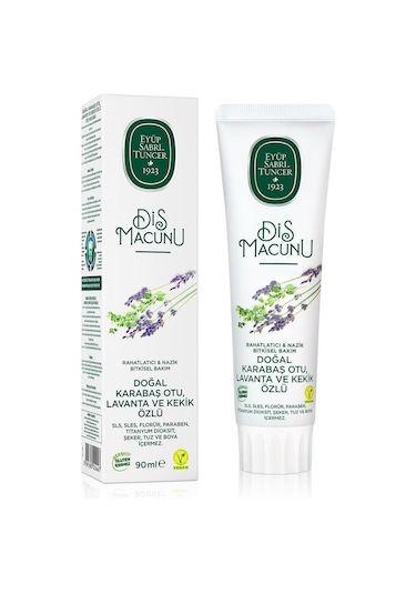 Eyüp Sabri Tuncer Doğal Karabaş Lavanta Kekik Özlü Diş Macunu 90 ML
