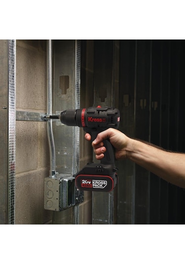 Kress KUA71.91 20V Kömürsüz Profesyonel Şarjlı Matkap Akü Dahil Değildir