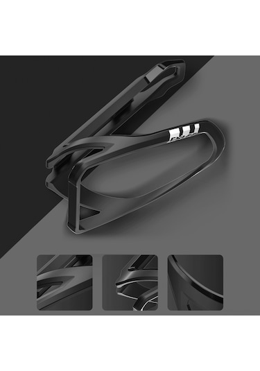 Geeroyoo Kırmızı Bisiklet Su Şişesi Tutucusu - Ultra Hafif Pc+cam Fiber, Yol/montaj Bisikletleri İçin Sağlam Tutma, Hızlı Kurulum R-30 Beyaz