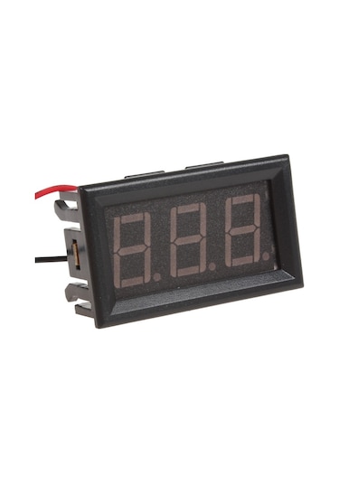 Dijital Ampermetre 0~10ADC 48 x 29 x 22
