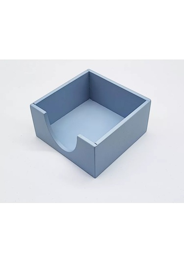 Adwoodcraft Peçetelik 14x14x7 Cm, Gri-mavi 214689569 Grayish-blue