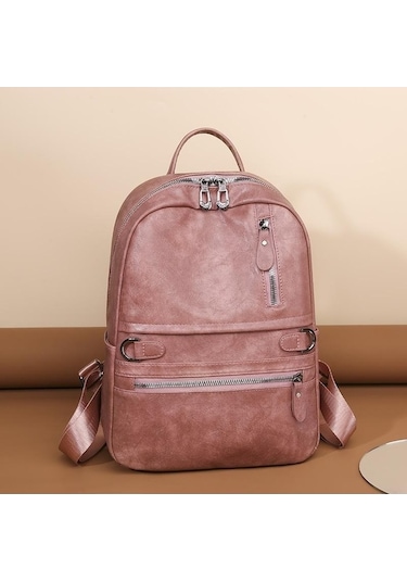 Novahub Siyah Vintage Kadın Sırt Çantası Yeni Lüks Seyahat Çantaları Büyük Kapasiteli Öğren Inek Kadın Sırt Çanta 56551583 Siyah