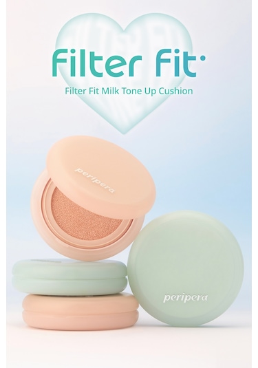 Peripera Filter Fit Milk Tone Up Cushion 02 Minty Milk