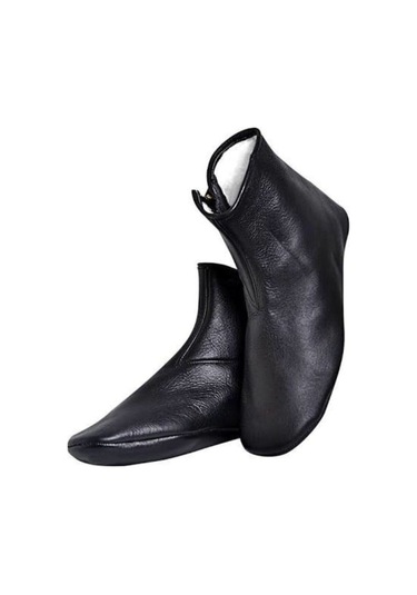 Astarlı Koyun Derisi Fermuarlı Unisex Çorap Mest