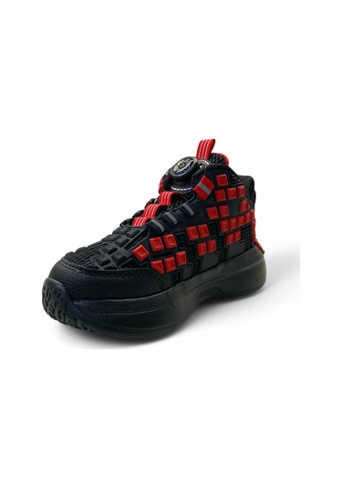 Pepino 1974 Çocuk Lego Basketbol Ayakkabısı Siyah/kırmızı Siyah - Kırmızı