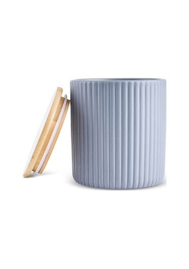 Karaca Massimo 7'li Seramik Vakum Kapaklı Baharat Takımı Antrasit Antrasit