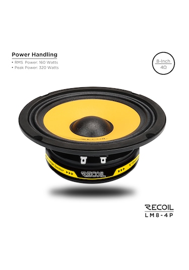 Recoil Lm8-4p 20cm Midrange 320w