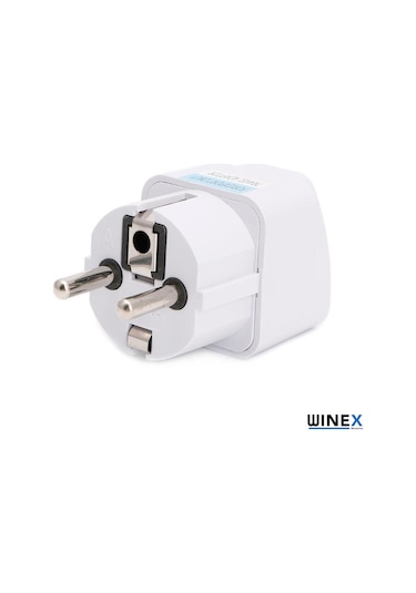 Winex Üniversal Türk Priz Çevirici Adaptör