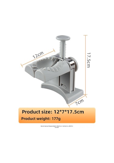 Dianziye Evde Kolay Manti Yapmak İçin Çift Başlı Otomatik Manti Kalıbı - Pratik Ev Aletleri Pp Malzeme İle Dayanıklı Manti Oluşturucu Diğer