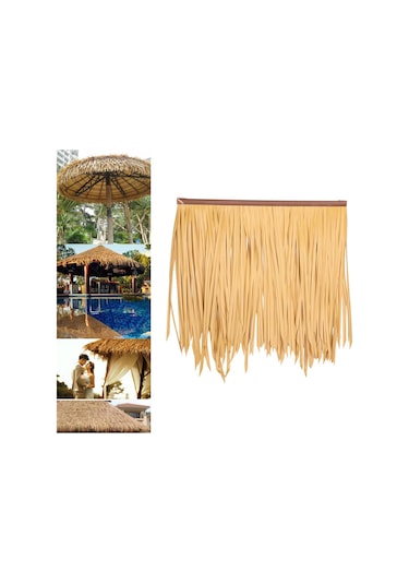 Suntek Sentetik Saman Çatı Saz Bahçe Veranda Kulübe Stil B