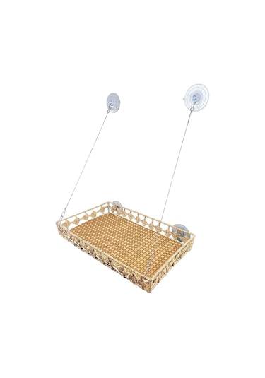 Homyl Kedi Pencere Hamak, 4 Vantuzlu Tüneği, Salon Montajlı