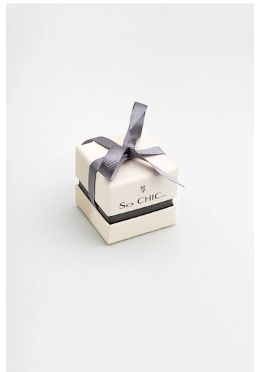 Luna Işıltısı 18 Ayar Sarı Altın Kaplama Gümüş Halka Küpe Sarı