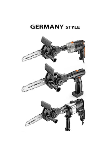 Akülü Ve Elektrikli Matkabı Odun Kesme Makinesine Dönüştüren Apa