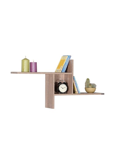 Dekoratif Duvar Rafı - Latte 100x50x18 Cm Gxyxd