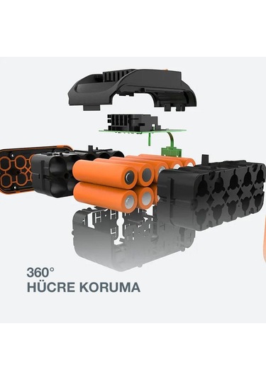 Worx Wa3644 20volt 4.0ah. Li-ion Powershare Pro Yedek Akü