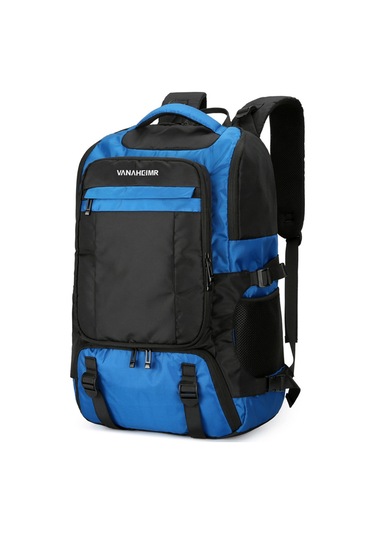 Lemestar Mavi Çift Askılı Isı Saklama Sırt Çantası, Kalın Su Geçirmez Piknik Çantası, Büyük Kapasiteli Buz Çantası Çok Renkli