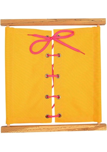 Montessori Bağcık Çerçevesi