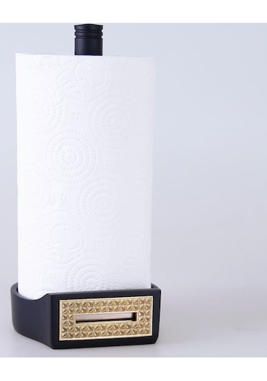 Selim Dekor Portofino Kağıt Havluluk Siyah Altın Siyah