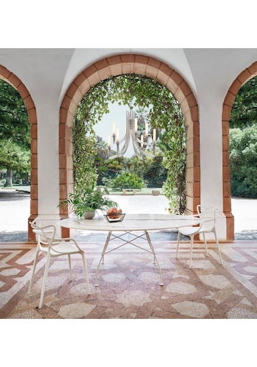 Masters Sandalye 4 Lü Set Ikonlara Saygı Duruşu, 2013 Red Dot Design Award Siyah