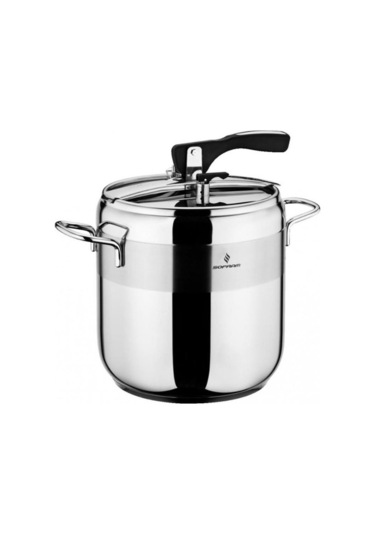 Sofram Soft 7 Lt Klasik Düdüklü Tencere Seti Çelik