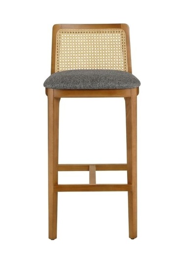 Martha Hazeranlı Bar Sandalyesi Antrasit