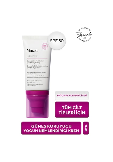Güneş Koruyucu, Yoğun Nemlendirici Krem Spf 50-superactive Spf 50 Moisturizer: Hydrating