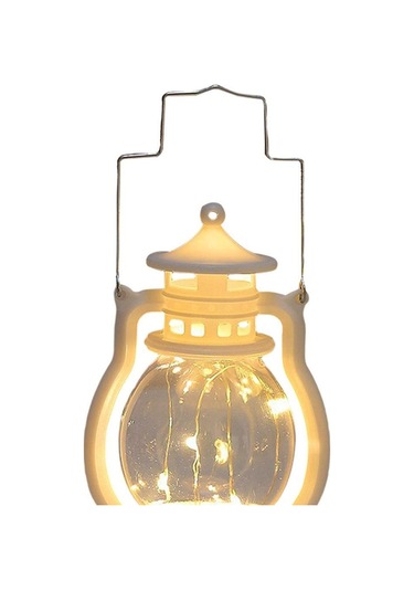 Suntek Ev Beyaz Için Dekoratif Kandil Noel Led Fener Lambası Diğer
