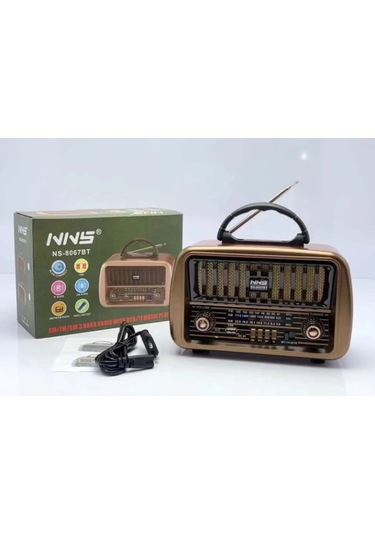 Concord NS-8067BT USB/SD/FM/ Bluetooth Nostalji Güçlü Sinyal Müzik Kutusu
