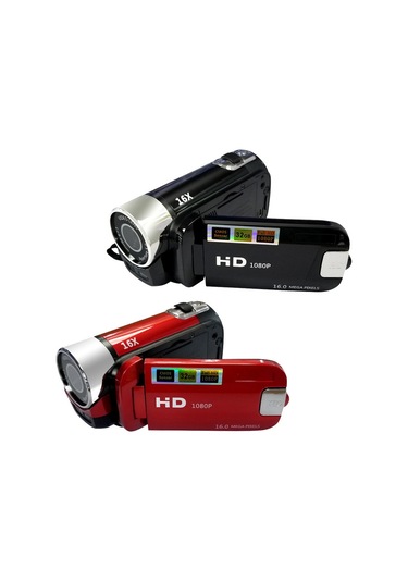 Samdoo D100 Siyah Avrupa Standartlı 16mp Hd Dijital Video Kameralı - Kompakt, Taşınabilir, Kolay Kullanım - Aile Ve Arkadaşlarla Keyifli Anlar Çok Renkli